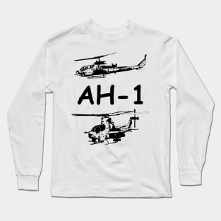 Copy of AH-1 Cobra Helicopter Long Sleeve T-Shirt